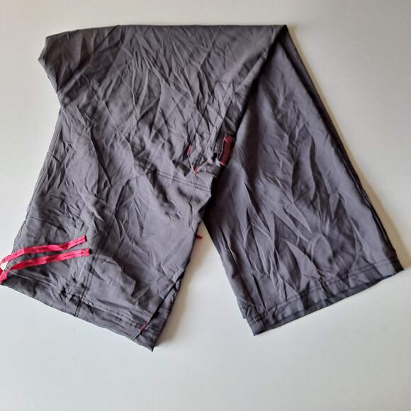 Carhatt Mens Gray Pink Elastic Waist Pull On Cargo RIP STEP SCRUB Pants Size3XL - Picture 12 of 16